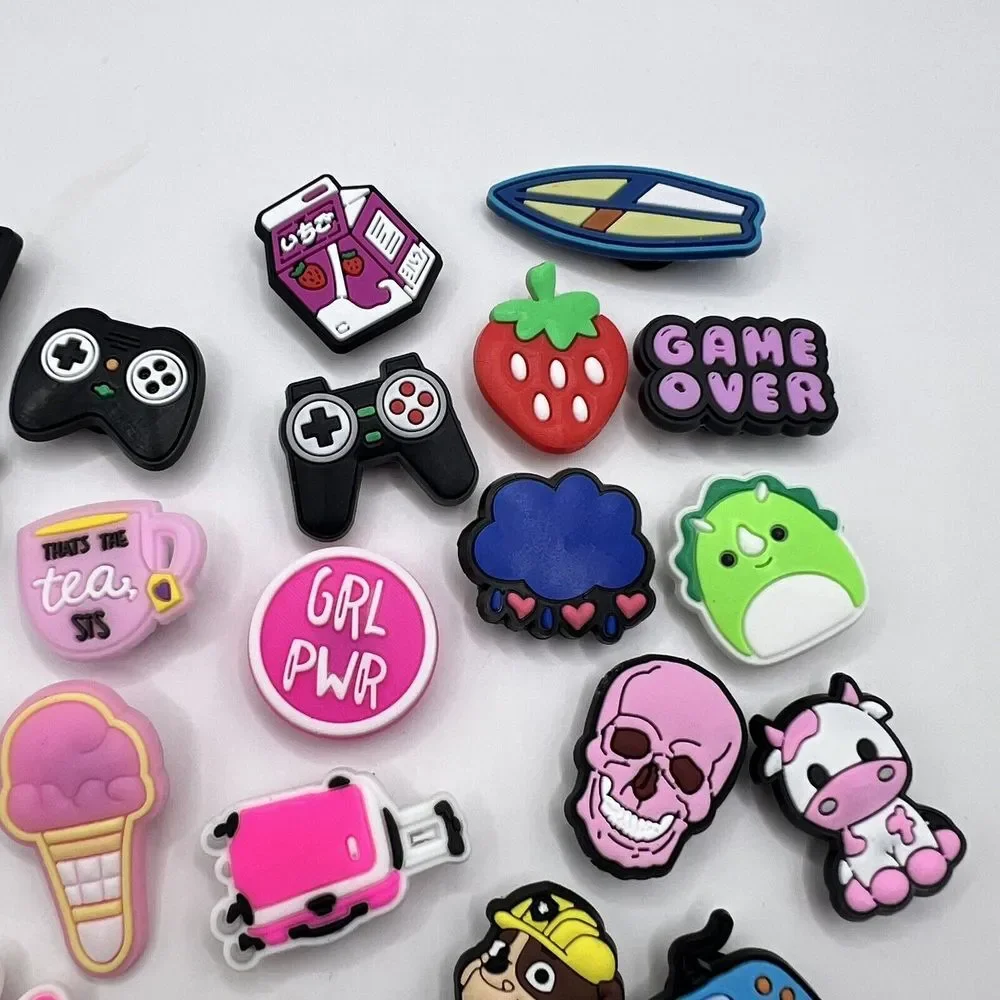 PVC Shoe‎ Charms 30 pcs Lot for Shoe Decoration NEW Croc Paw Patrol Squishmellow